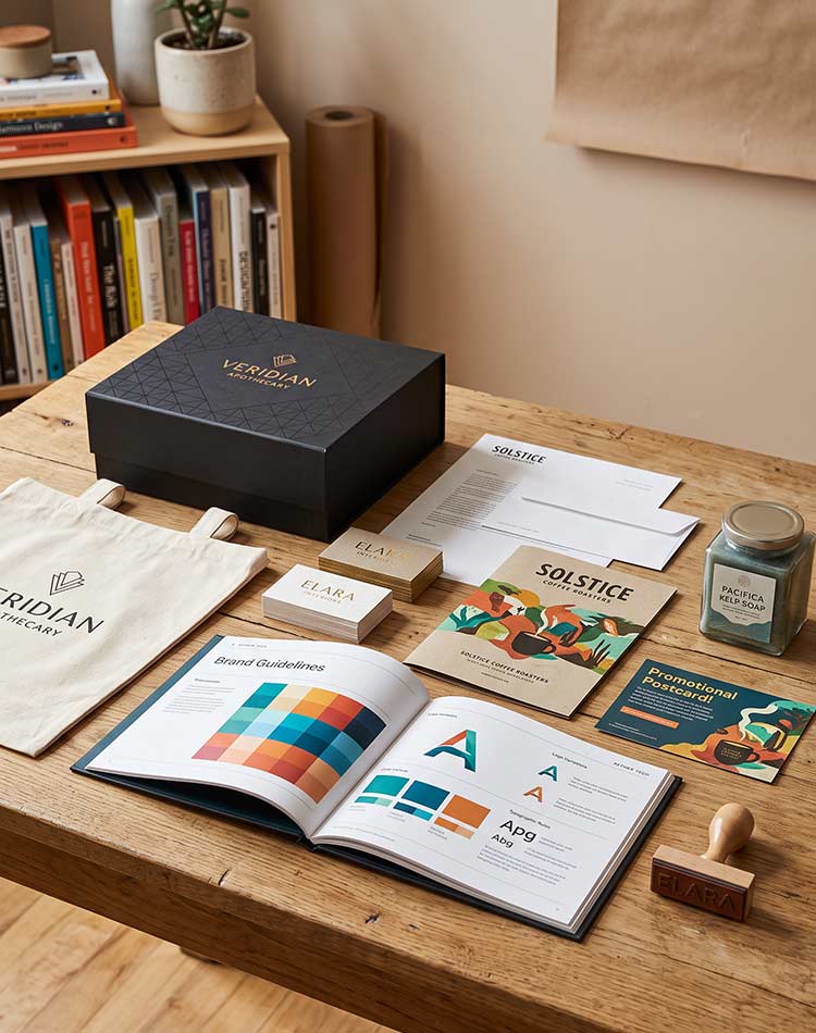 Versatile brand identity systems from The Design Equation