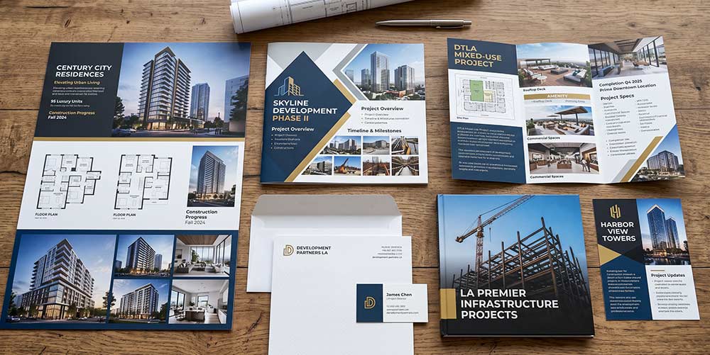 Construction marketing work by The Design Equation in Los Angeles