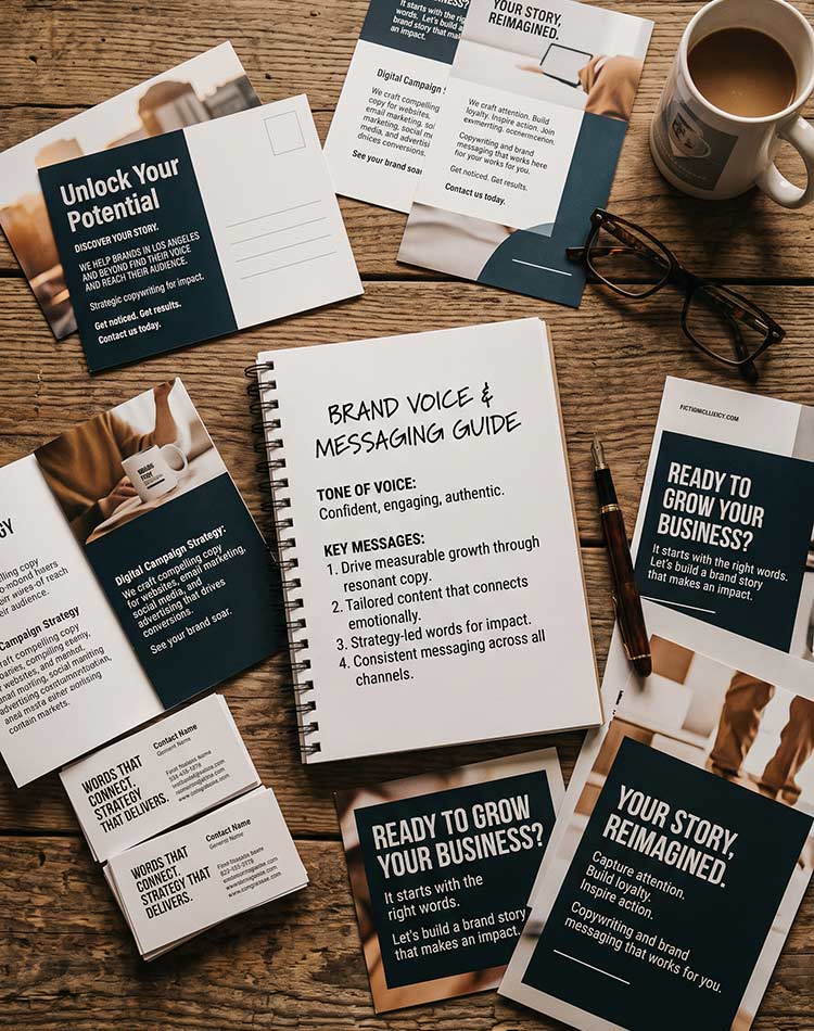 Authentic brand voice copywriting from The Design Equation