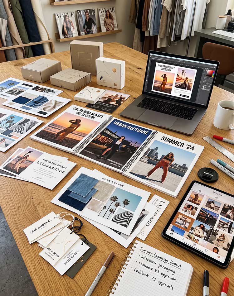 High-end fashion marketing craft from The Design Equation