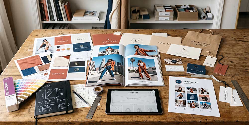 Fashion marketing work by The Design Equation in Los Angeles