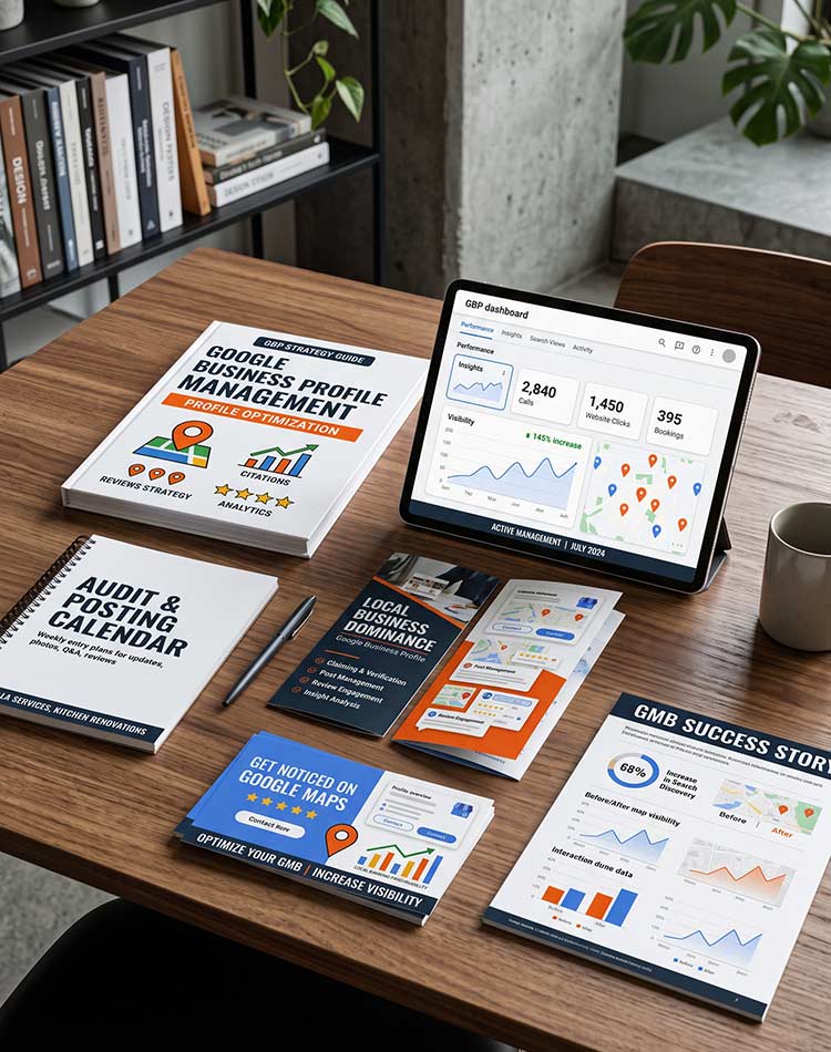 High-end Google Business Profile craft from The Design Equation