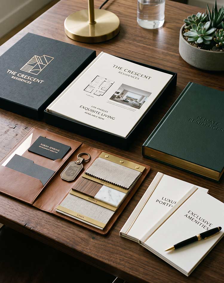 Restrained luxury marketing from The Design Equation