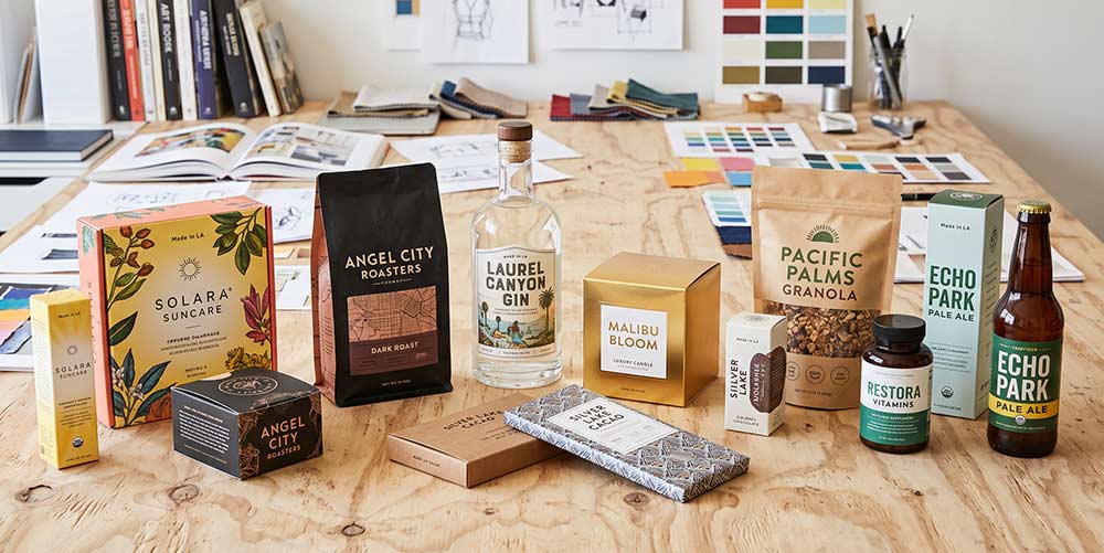 Package design work by The Design Equation in Los Angeles