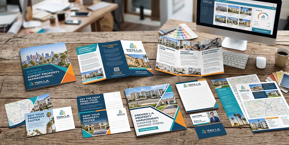 Property management marketing work by The Design Equation in Los Angeles