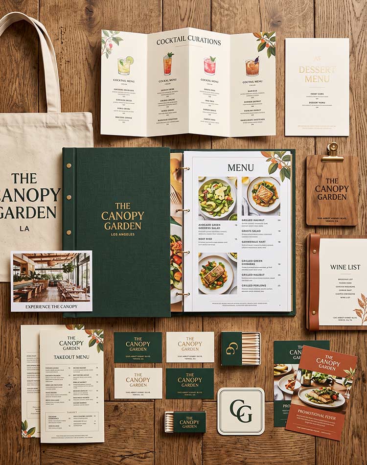 High-end restaurant marketing craft from The Design Equation