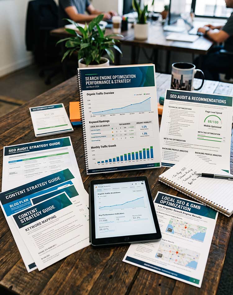 Transparent local SEO reporting from The Design Equation