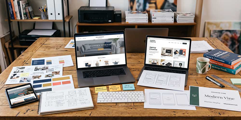 Website design work by The Design Equation in Los Angeles