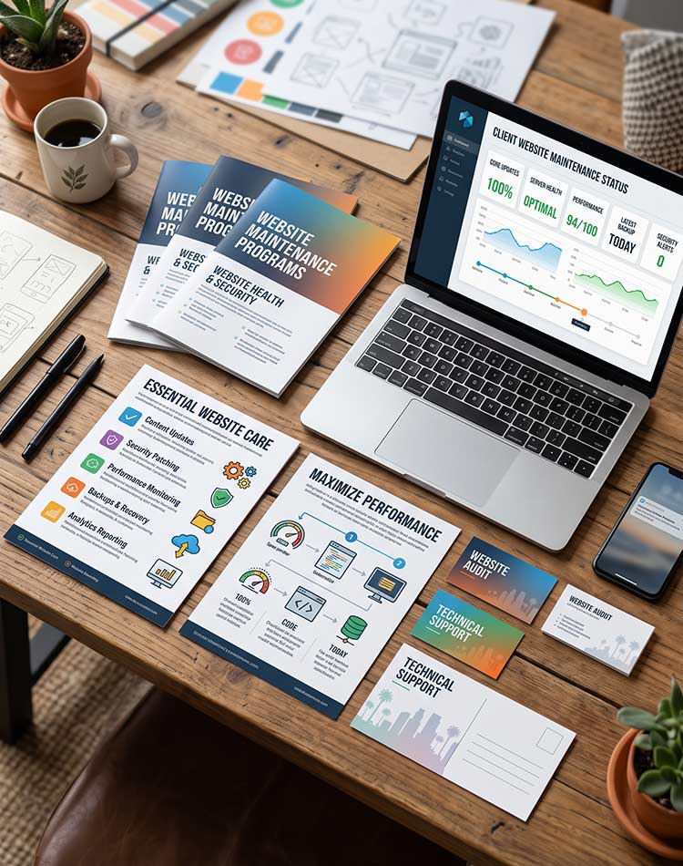 Proactive website maintenance from The Design Equation